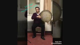 دف نوازی فرهاد بادپا