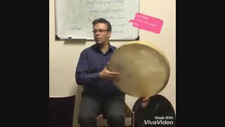 دف نوازی فرهاد بادپا