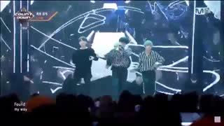 [ BTS concert] اجرای آهنگ lost در M count Down