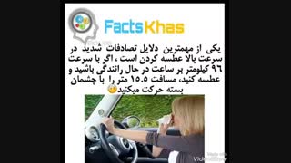 یکی از دلایل اصلی تصادفات : عطسه @_@ :::///دانستنی
