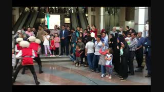 اجرای رقص محلی گروه نوای صحرای گلستان شهرستان گنبدکاووس در برنامه شبهای فرهنگی گلستان واقع در برج میلاد تهران پارت 2