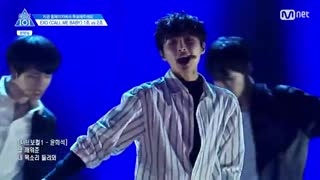اجرایcall me baby اکسو درproduce101فصل دوم