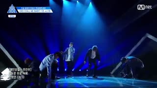 اجرای call me baby اکسو درproduce101فصل دو گروه دوم