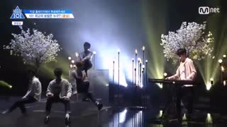 اجرای spring days از Bts درproduce101 فصل دوم