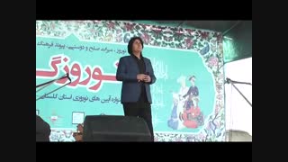 اجرای موسیقی پاپ توسط آرش معیریان خواننده پاپ گنبدی در نوروزگاه 1396 شهرستان گنبد کاووس