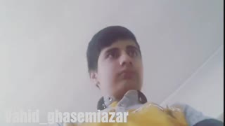 اجرای کلیپ با آهنگ مهدی احمدوند توسط وحید قاسمی آذر