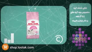 غذای خشک مخصوص بچه گربه های ۱ تا ۴ ماهه و مادر باردار و شیرده