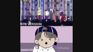 [ BTS] ورژن انیمیشن Go Go ( کوتاه )