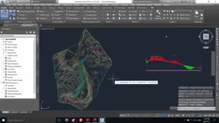 پروژه راهسازی با civil 3d به همراه متره و برآورد