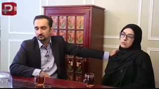 خبرسازترین زن و شوهر تلویزیون ایران از به آغوش کشیدن یکدیگر روی آنتن زنده گفتند