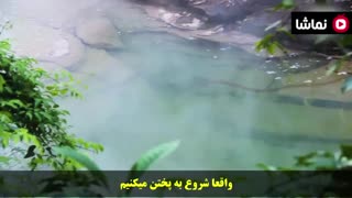 رودخانه ای جوشان در آمازون که همه چیز را میپزد !