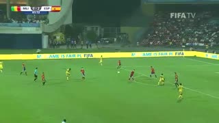خلاصه فوتبال مالی 1 - 3  اسپانیا  (جام جهانی زیر 17 سال)
