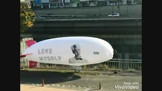 [ BTS] بالن شوگا در دئگو از نمای نزدیک !