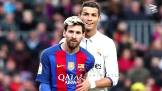لحظات دوستانه کریستیانو رونالدو و لیونل مسی