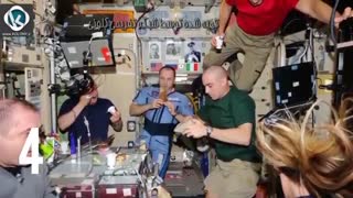 ویدیو اتفاقاتی که فقط فضانوردان میتوانند تجربه کنند