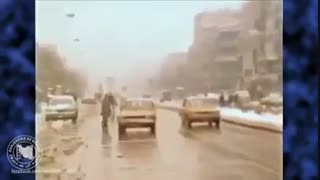 ویدیو هایی از تهران برفی در ۱۳۵۷/۱۰/۱