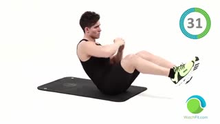 حرکت توییست روسیه ای  برای سوزاندن چربی شکم