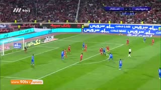 خلاصه بازی فوتبال پرسپولیس و استقلال با کیفیت HD