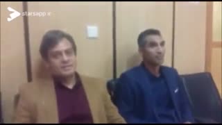 رضا شاهرودی و مهدی هاشمی نسب ⚽️