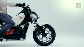 کانسپت موتور سیکلت جدید هوندا با قابلیت حفظ تعادل در حالت ایستاده
