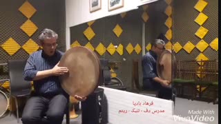 آموزش دف نوازی (فیلم شماره ۶)توسط فرهاد بادپا