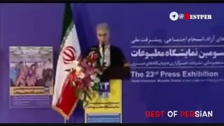 نطق طنز رضا رفیع در بیست و سومین نمایشگاه مطبوعات