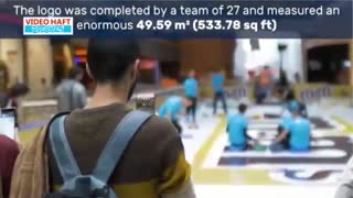 رکورد گینس با 290هزار قرص اسمارتیز