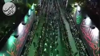 مراسم شاه حسین گویان (شاخسی) هیئت ولی الله تبریز(مهدی لیثی)