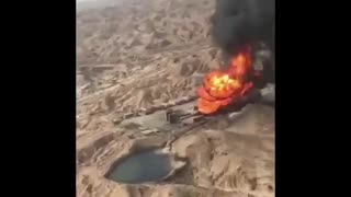 آتش‌سوزی در دکل ٩٥ شرکت ملی حفاری