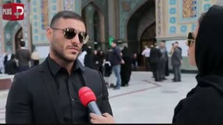 لحظات دردناک به خاک سپردن خوش قلب ترین مرد ایران در خانه مهربان ترین امامزاده تهران