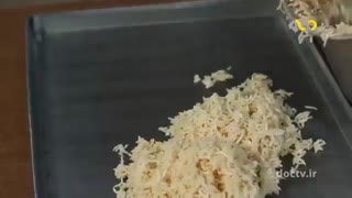 طرز تهیه شیرینی سنتی بادانه مازندران