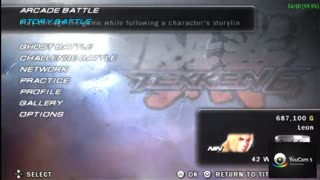 تست کردن سرعت بازی Tekken 6 در شبیه ساز PSP Gold