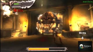 تست کردن سرعت بازی God Of War Chains Of Olympus در شبیه ساز PSP Gold