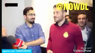 فیلم خواستگاری دختر جوان از محمدرضا گلزار