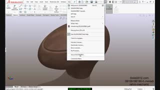 آموزش محیط surface سالیدورک