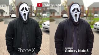 مقایسه دوربین iPhone X و Galaxy Note 8