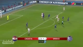 خلاصه فوتبال کرواسی 4-1 یونان