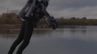 پرواز با لباس جت  "رکورد جدید ثبت شد"