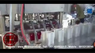 دستگاه پرکن و دربندی مخصوص تخم شربتی و مایعات پالپ دار