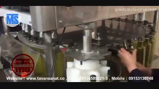 ویدئو دستگاه پرکن و دربند روغن زیتون و روغن مایع