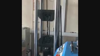 ازمایش کشش میلگرد با وصله مکانیکی کوپلر