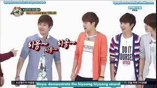infinite-- weekly idol p1-2013        با زیرنویس آنلاین
