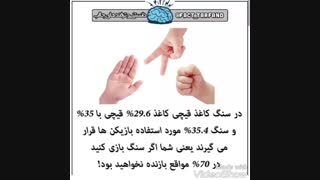 ترفندی برای سنگ ، کاغذ ، قیچی ::///دانستنی...