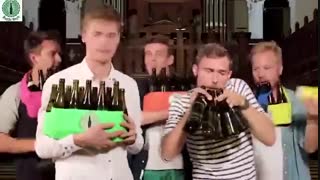 آهنگ جالب با استفاده از بطری