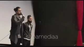 گزارش ویدیویی اکران مردمی فیلم سینمایی #زرد با حضور مهرداد صدیقیان