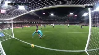 خلاصه فوتبال والنسیا 1-1 بارسلونا