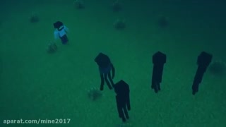 موزیک ویدیوی ماینکرافت، رپ خواندن اندرمن