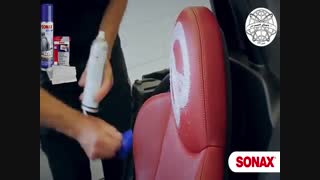 فوم چرم اکستریم سوناکس SONAX  xtreme leather care foam  آلمان