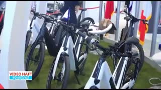 دوچرخه برقی دست‌ساز ایتالیایی در خیابان‌های ایران