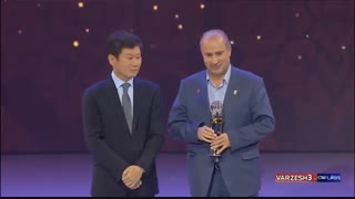 جایزه الهام بخشی کنفدراسیون فوتبال آسیا به ایران رسید